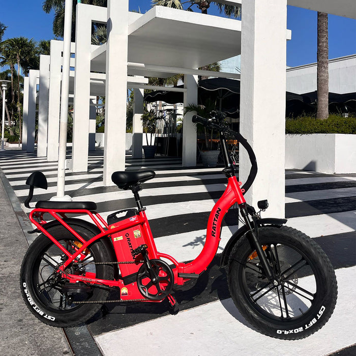rattan electric bicycle Rattan 48V 750W LF Fat Tire Electric Bike|Ultra E-Bikes