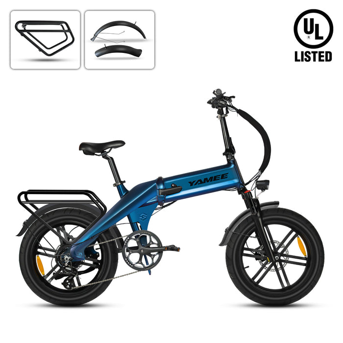 e fully xl Yamee XL 48V 750W Folding Electric Bike|Ultra E-Bikes