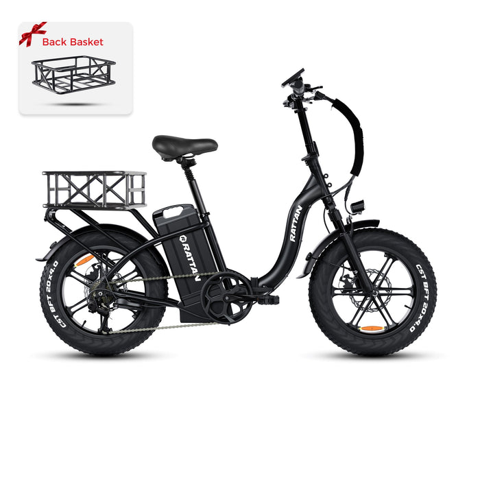 Rattan LF Ultra Fat Tire Electric Bike - UL Certified Folding