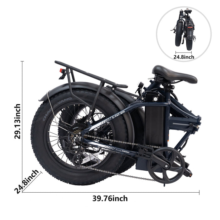 Eunorau E-FAT-MN Folding Electric Bike
