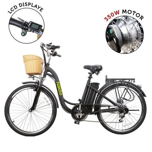 NAKTO Camel Step-Thru Electric Bicycle